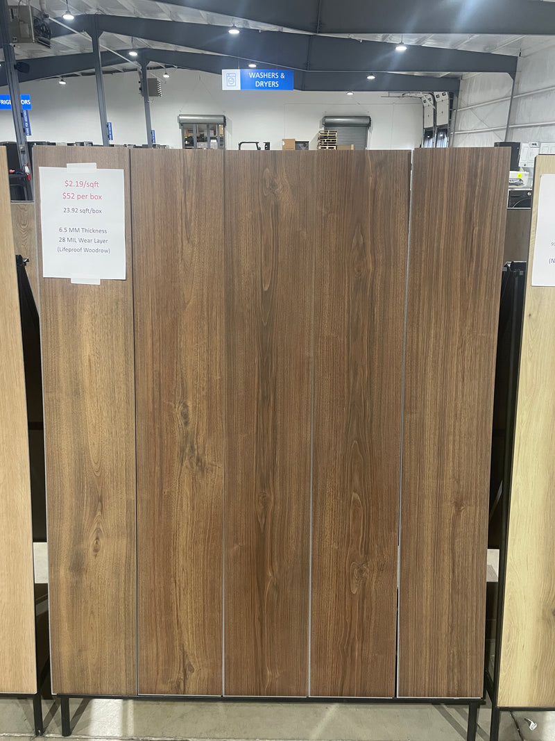 ($2.19/sqft) Lifeproof Woodrow Way 6.5mm 28mil Vinyl Plank Flooring