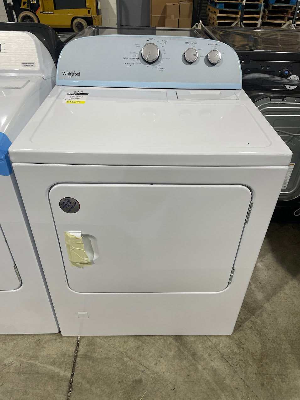 Whirlpool WGD4815EW 7.0 cu. ft. Gas Dryer OLA Retail