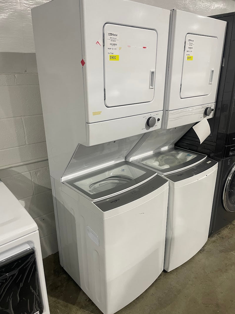 Whirlpool WET4024HW Electric Laundry Center