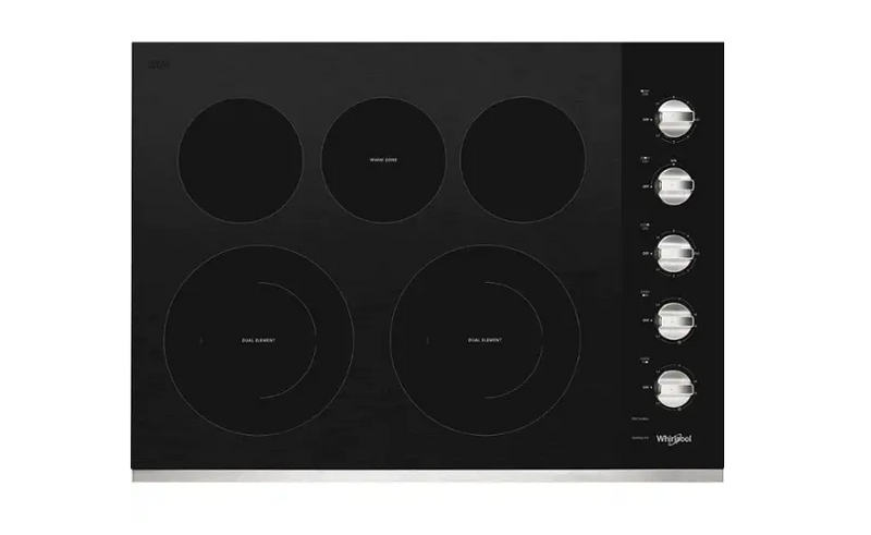 Whirlpool WCE77US0HS 30 inch Electric Cooktop