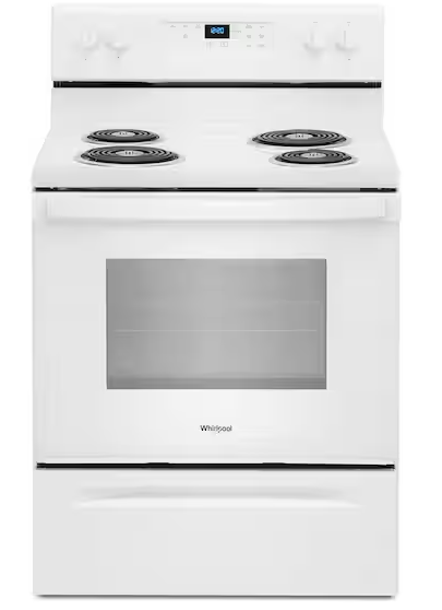 Whirlpool WFC315S0JW Electric Range