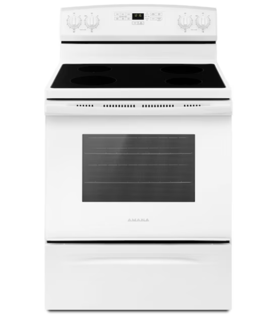 Amana AER6603SFW 4.8 cu. ft. Electric Range