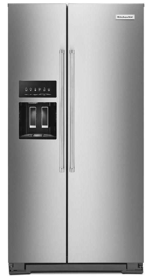 KitchenAid KRSC703HPS Counter Depth Side-by-Side Refrigerator