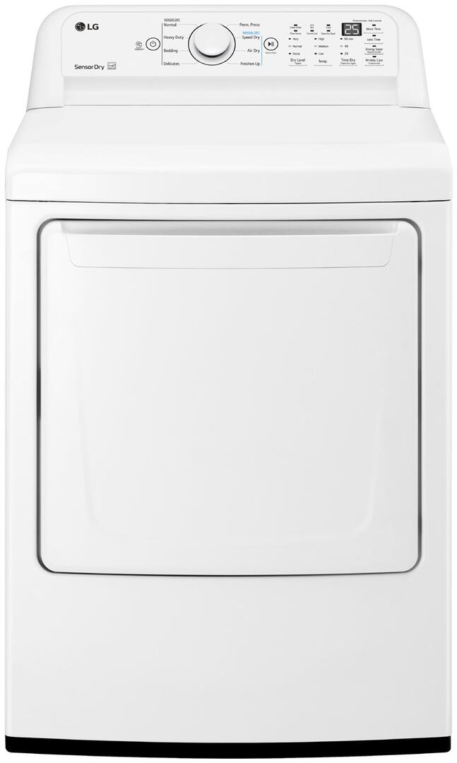LG DLE7000W 7.3 cu. ft. Capacity Electric Dryer