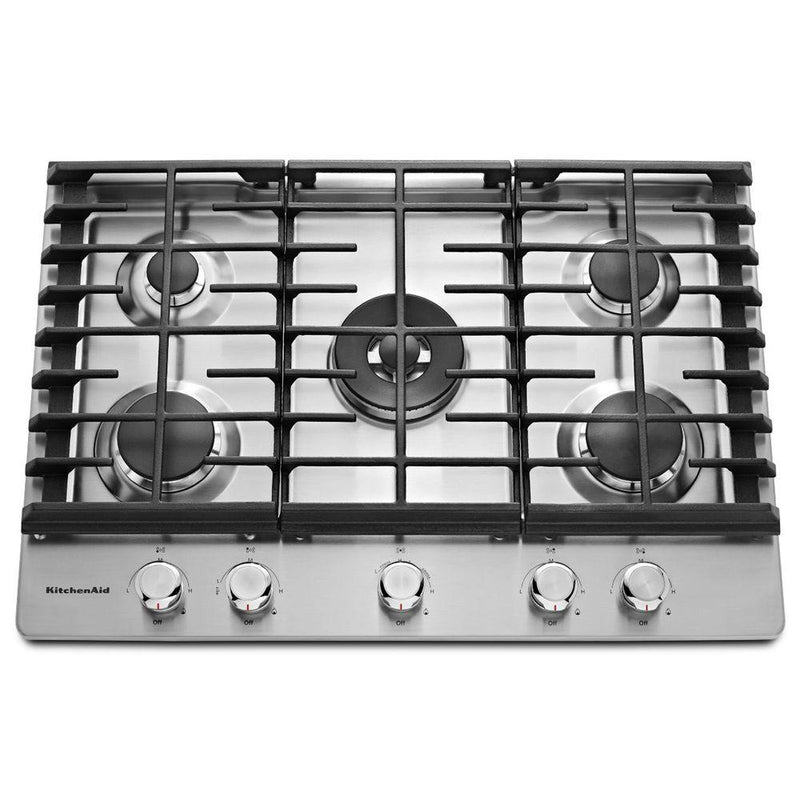 KitchenAid KCGS550ESS 30 in. Gas Cooktop