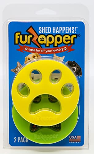 FurZapper Double Pack Pet Hair Remover for Your Laundry