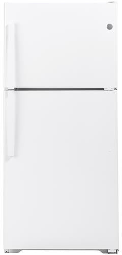 GE GTS22KGNRWW 33 Inch Top Freezer Refrigerator