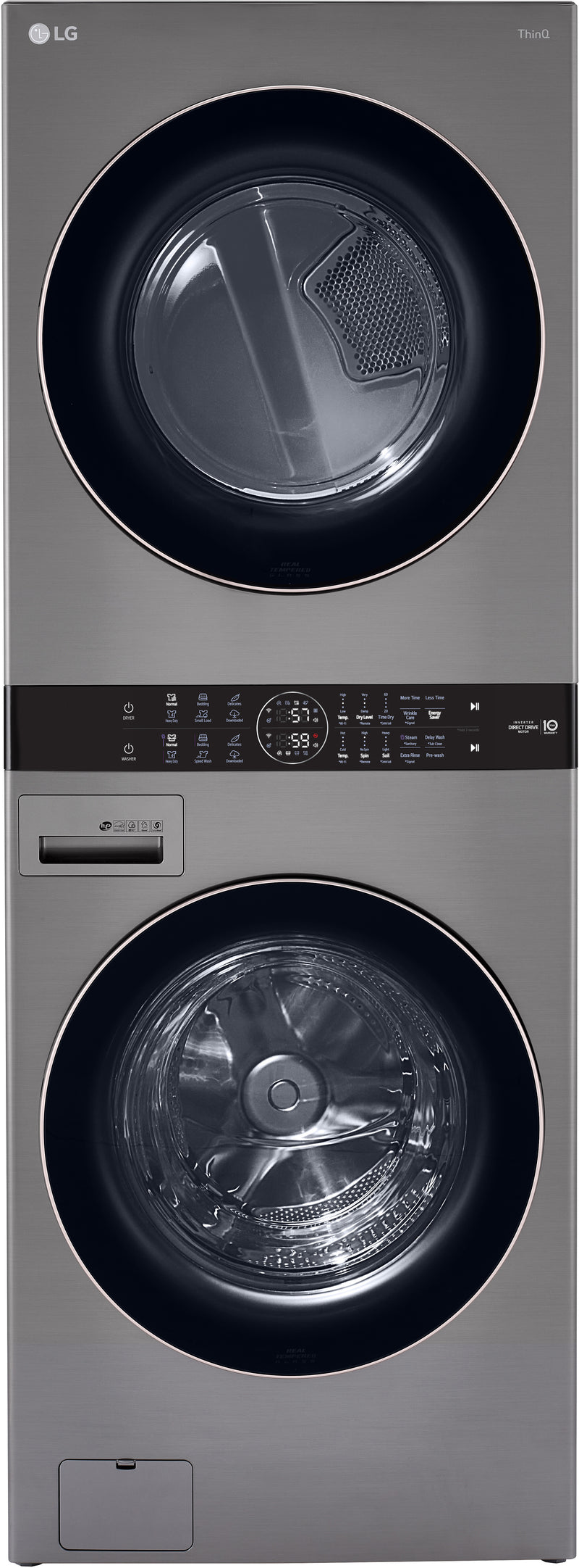 LG WKG101HVA Smart Gas Laundry Center