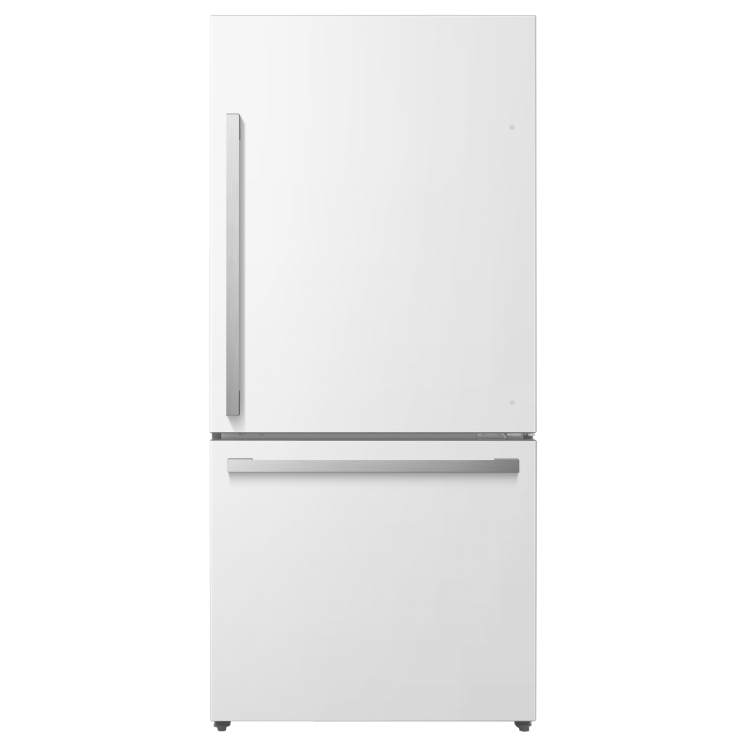 HiSense HRB171N6AWE 17.2-CU FT Bottom Freezer Refrigerator