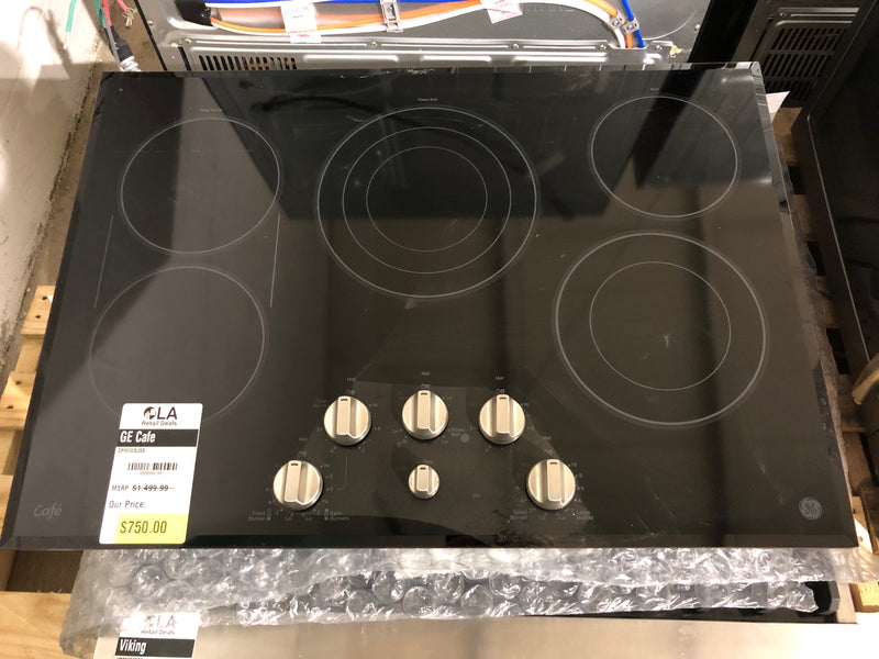 GE Cafe CP9530SJSS 30 Inch Smoothtop Electric Cooktop