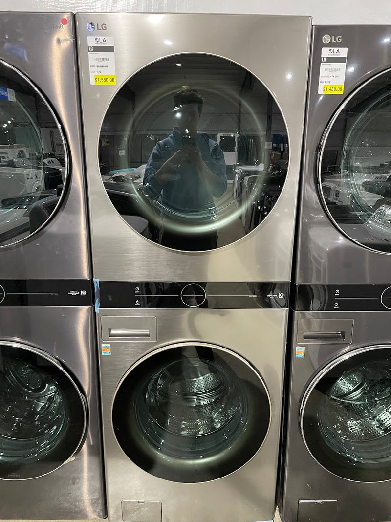 LG WKG101HVA Smart Gas Laundry Center