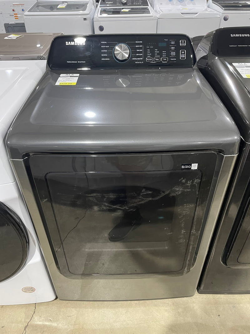 Samsung DVE45T3400P 7.4 cu. ft. Capacity Platinum Electric Dryer