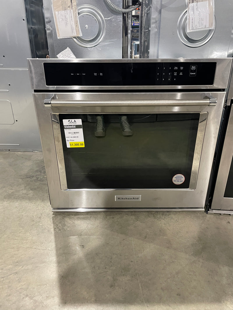 KitchenAid KOST100ESS 30" Built-In Single Electric Wall Oven