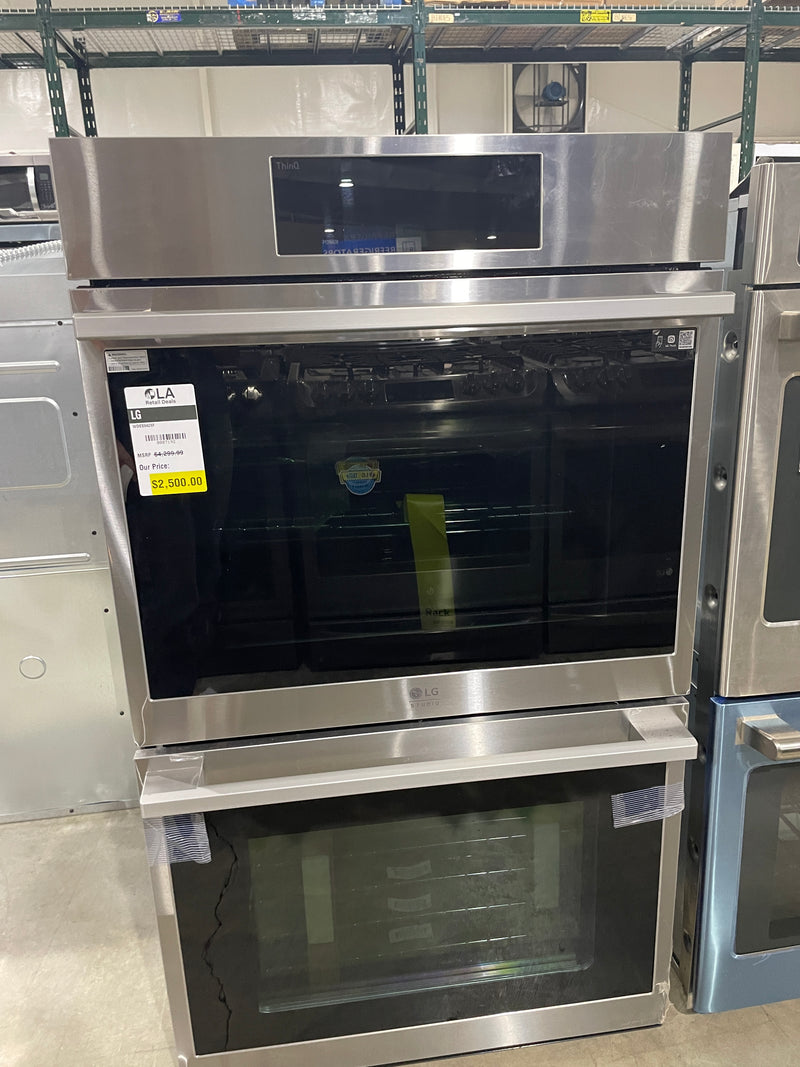LG Studio WDES9428F 9.4 cu. ft. Electric Double Wall Steam Oven