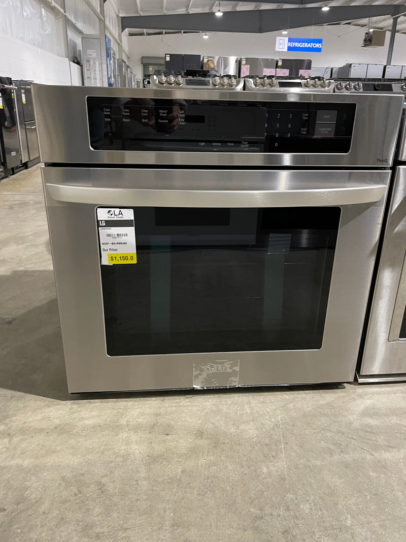 LG LWS3063ST 30 in. Single Electric Wall Oven