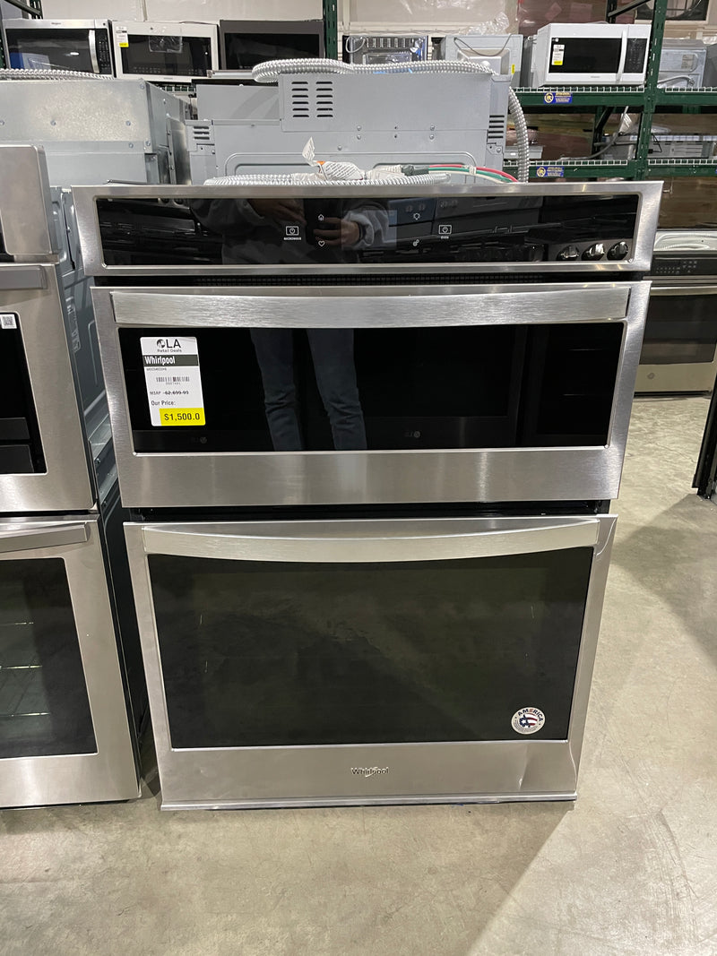 Whirlpool WOC54EC0HS Wall Oven w/ Built-In Microwave