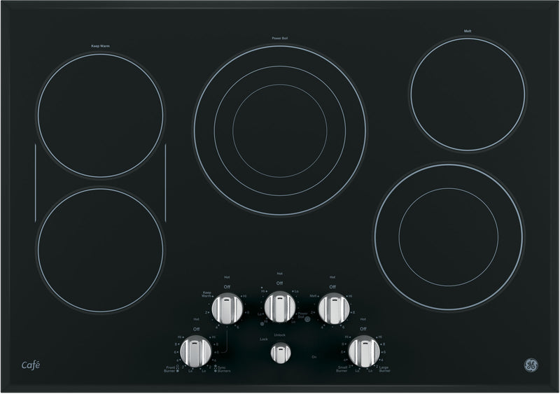 GE Cafe CP9530SJSS 30 Inch Smoothtop Electric Cooktop
