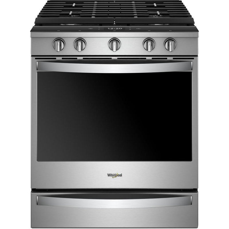 Whirlpool WEG750H0HZ 5.8 cu. ft. Smart Slide-In Gas Range