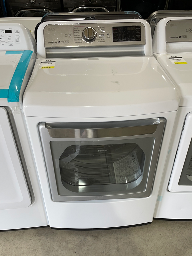 LG DLEX7880WE 7.3 cu. ft. Ultra Large Electric Vented Dryer