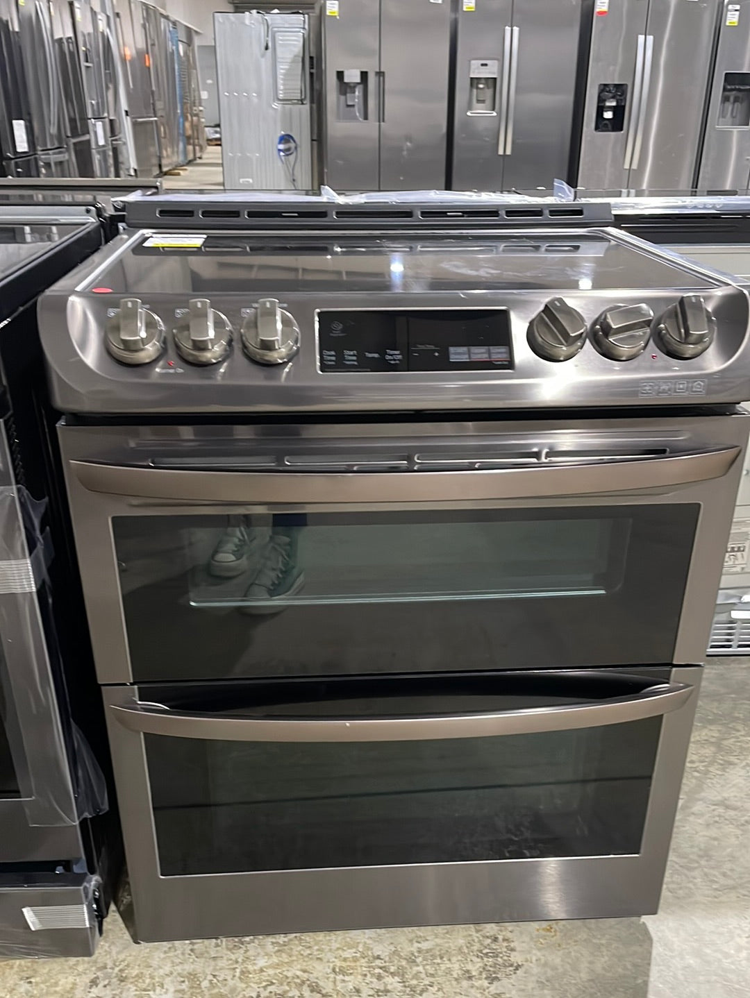 LG LTE4815BD7.3 Cu. Ft. Self-Clean Slide-In Double Oven