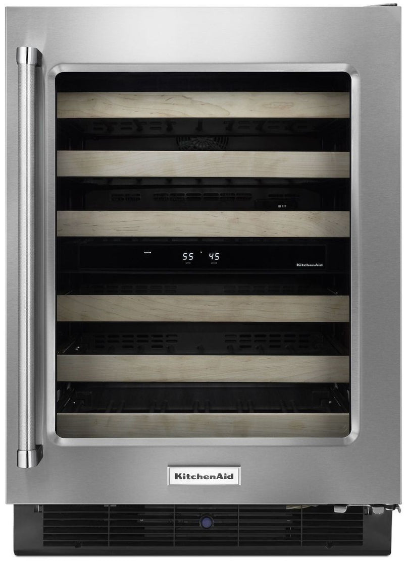 KitchenAid KUWR204ESB KitchenAid 24" Wine Cellar
