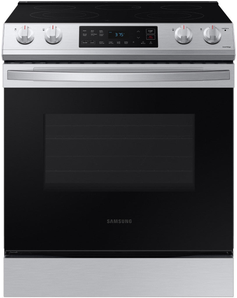 Samsung electric convection range top